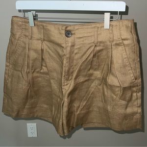 Banana Republic High-Rise Linen Short | Size 8
